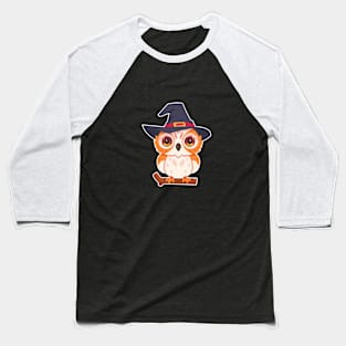 halloween owl Baseball T-Shirt